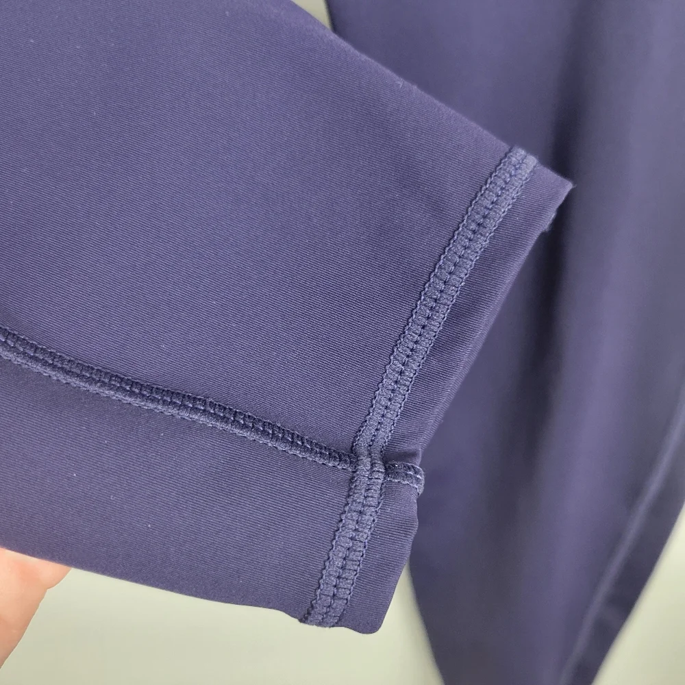 VUORI Stride Running Workout Leggings Dark Purple XS High Rise - Picture 4 of 11